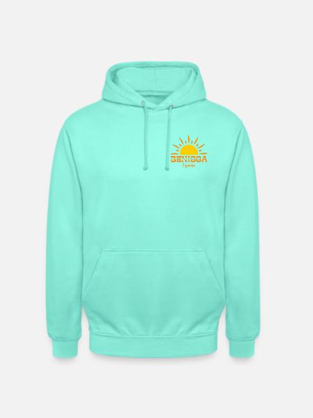 Benissa Espana Sunrise Design - Unisex Hoodie - mint