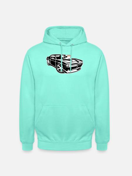 Muscle-Car-Power pur! - Unisex Hoodie - Mint
