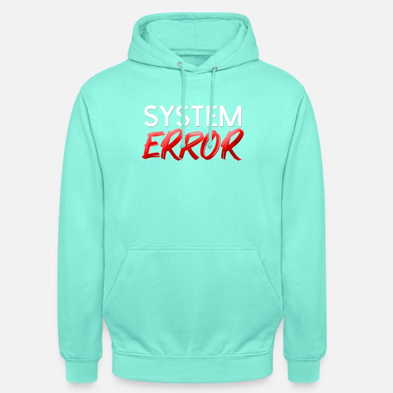 Systemfehler Neon Brush - Unisex Hoodie - Mint