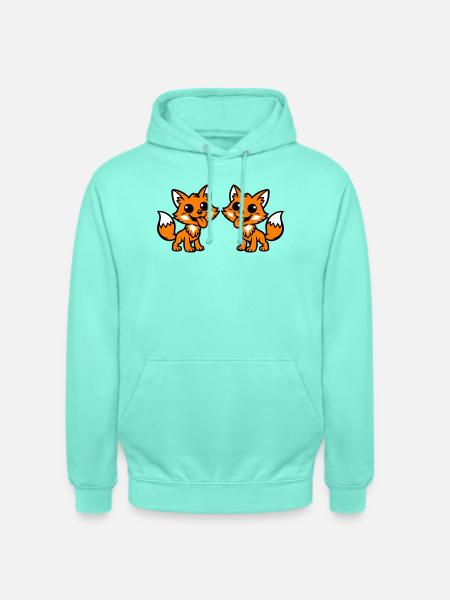 Fuchs Paar - Unisex Hoodie - Mint
