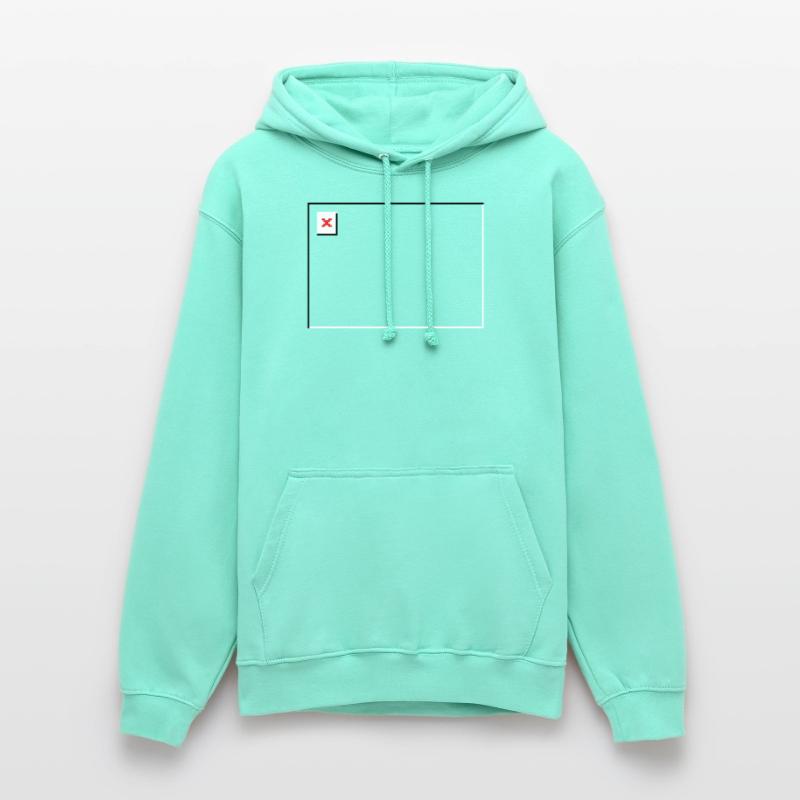 Missing Image – File Not Found Querformat Unisex Hoodie