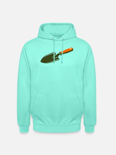 Schaufel Kelle Schatzsuche Garten - Unisex Hoodie - Mint