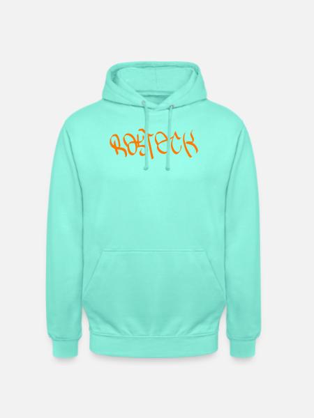Rostock Graffiti Orange - Unisex Hoodie - mint