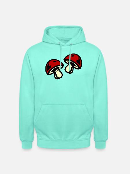 Pilze Symbol - Unisex Hoodie - Mint