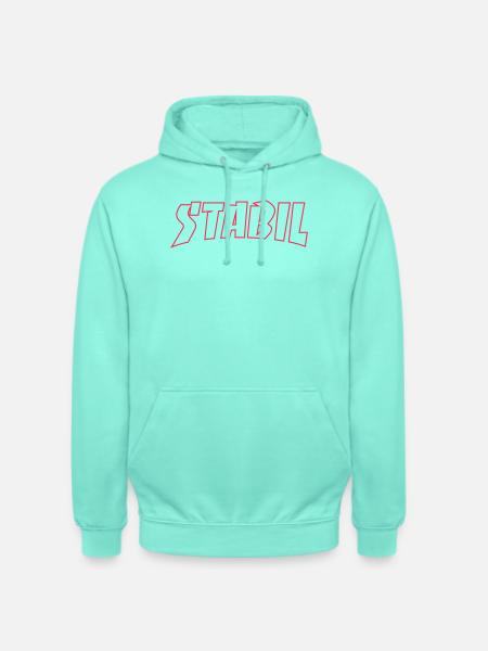 STABIL - SKATE OUTLINE - Unisex Hoodie - Mint