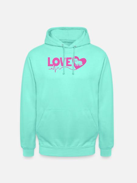 Pyrenäenhund - Unisex Hoodie - Mint