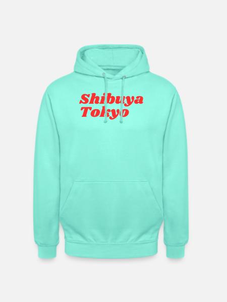 Shibuya Tokyo - Unisex Hoodie - Mint
