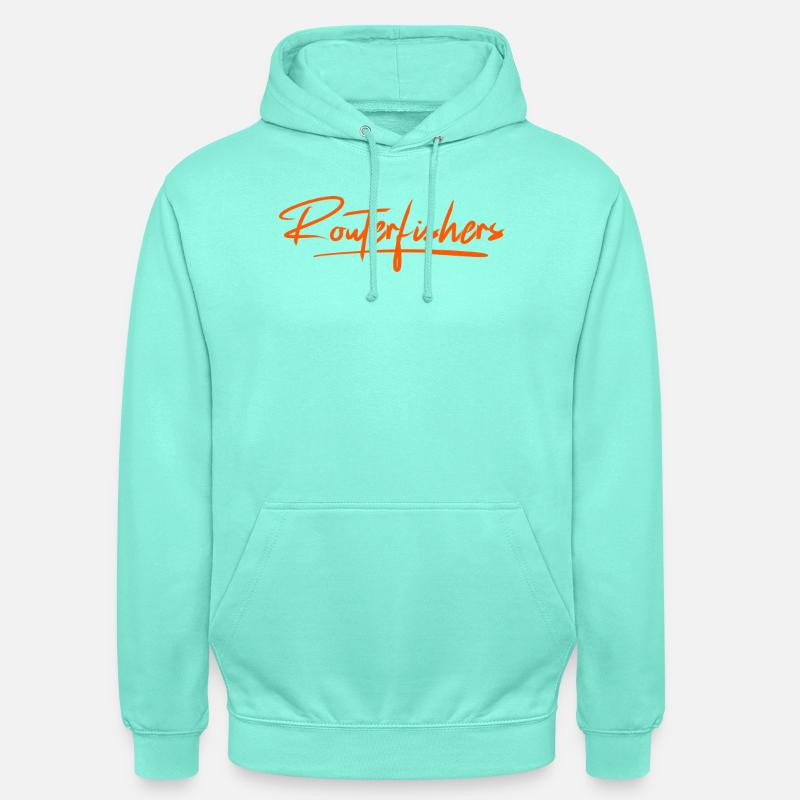 Routerfishers Classic 2 - Sweat-shirt à capuche unisexe - menthe