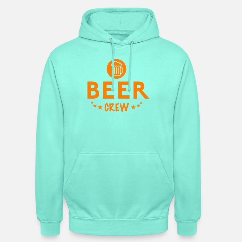 Équipe de bière - Sweat-shirt à capuche unisexe - menthe