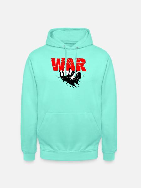No war - Unisex Hoodie - mint
