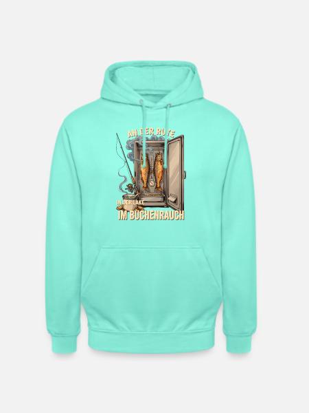 Fischräucherabend am See - Unisex Hoodie - Mint