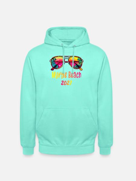 Myrtle Beach 2027 Sonnenbrillen - Unisex Hoodie - Mint