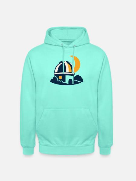 Sternwarte Mond Wappen Logo - Unisex Hoodie - Mint