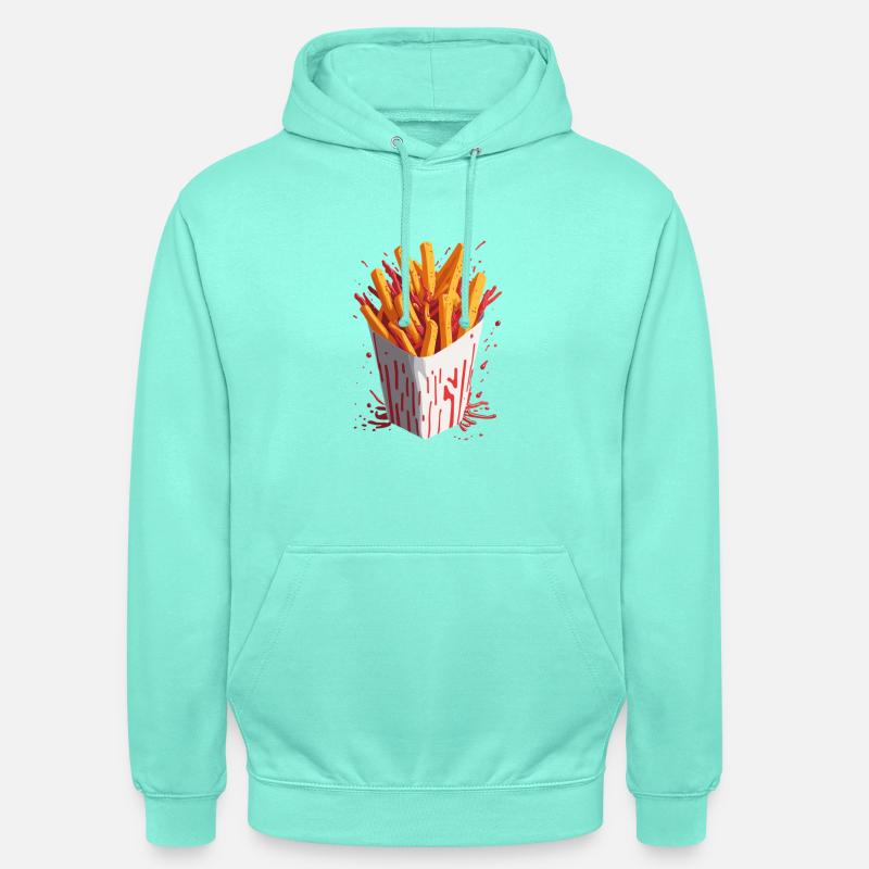 Puces explosives - Sweat-shirt à capuche unisexe - menthe