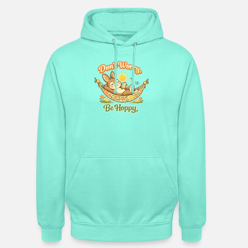 Saying Easter Bunny Funny - Unisex Hoodie - mint