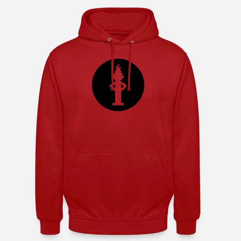 Sesamstraße Bert Ampeldesign - Unisex Hoodie - Rot