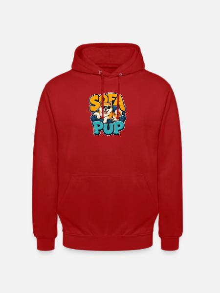 Akita - Unisex Hoodie - Rot