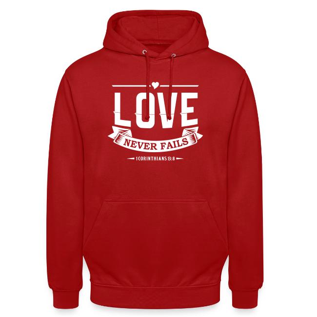 LOVE NEVER FAILS