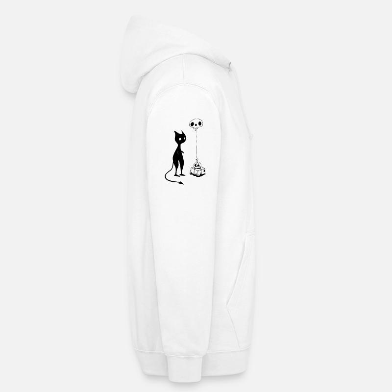 Chat diable diable diable Sweat-shirt à capuche unisexe