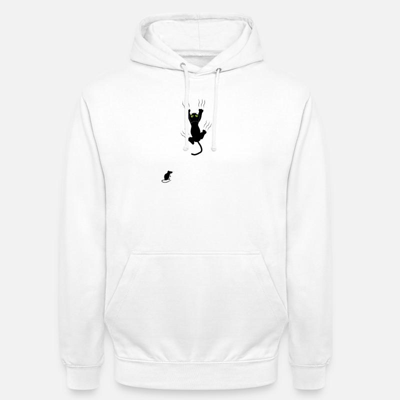 Night Eyes Neon Kat - Luvtröja unisex - vit