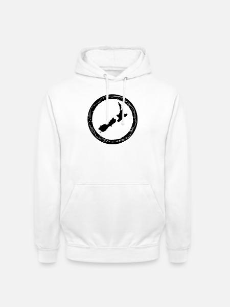 new zealand - Unisex Hoodie - white