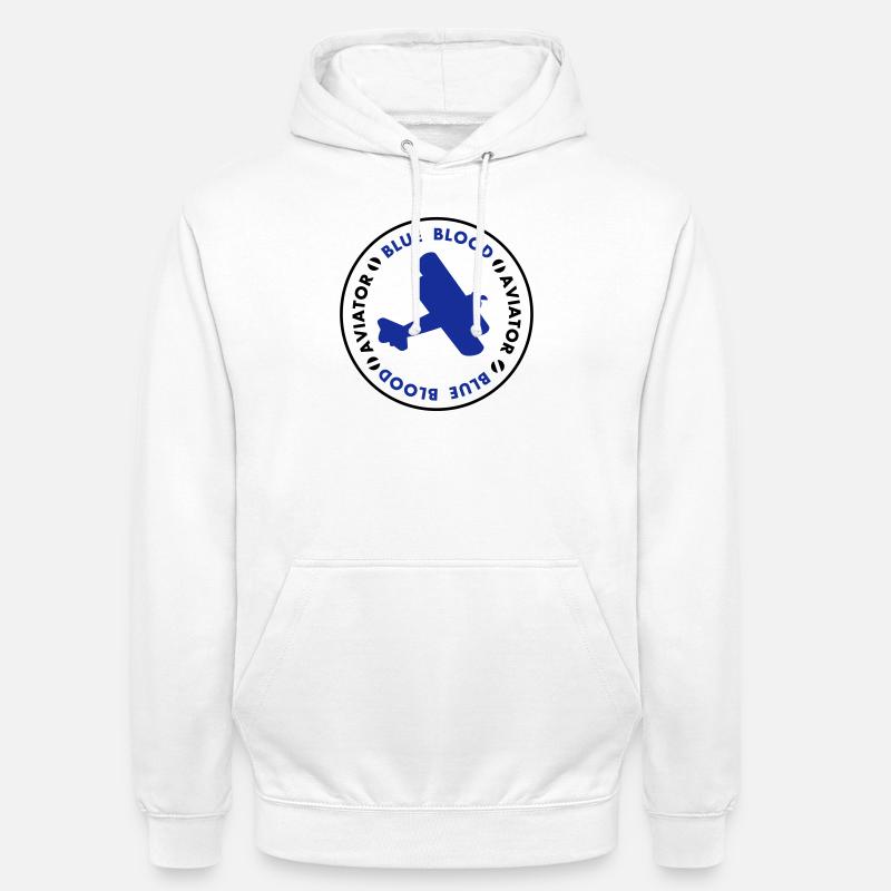 aviator - Sweat-shirt à capuche unisexe - blanc