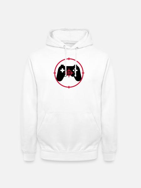 Gamer / Gaming - Unisex Hoodie - white