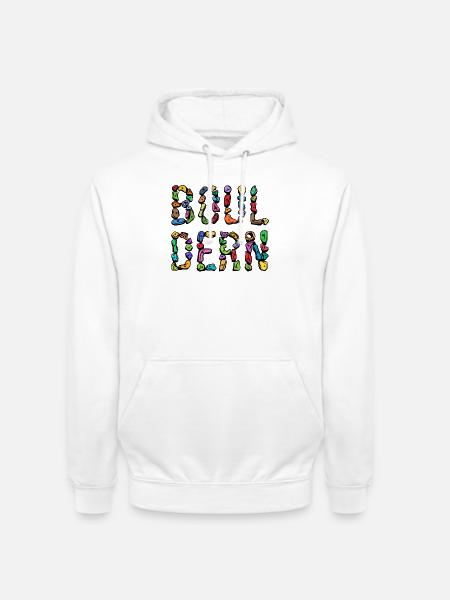 Bouldering boulder climbing scripture mountaineering - Unisex Hoodie - white