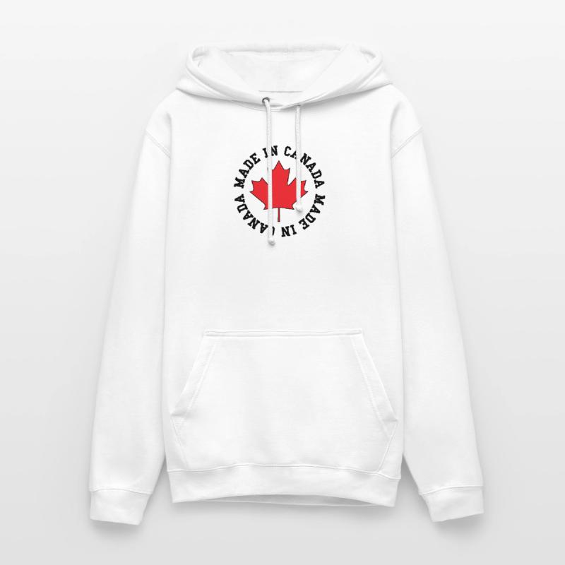 Made in Canada – Maple Leaf Statement Unisex Hoodie