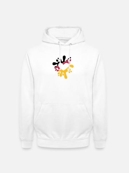 Germany love - Unisex Hoodie - white
