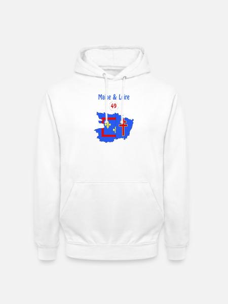 Maine & loire - Unisex Hoodie - white