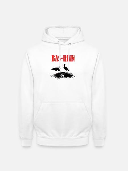 Bas-Rhin - Unisex Hoodie - white