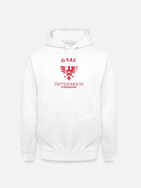 GRAZ Österreich Austria - Unisex Hoodie - white