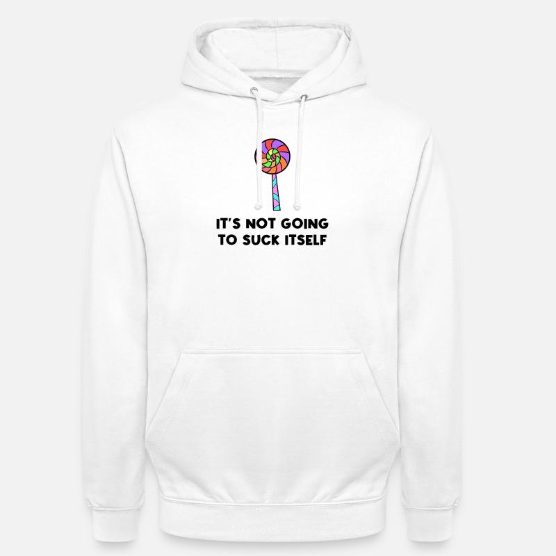 Sweets Statement Délicieux dessert Snacking - Sweat-shirt à capuche unisexe - blanc