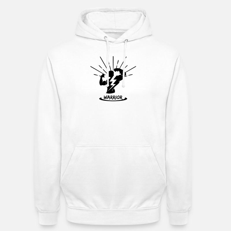 Warrior - Unisex Hoodie - Weiß