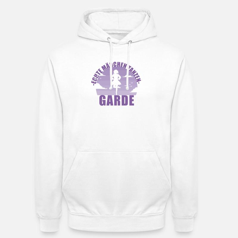 Garde Fasching Karneval Tanzen Geschenk - Unisex Hoodie - Weiß