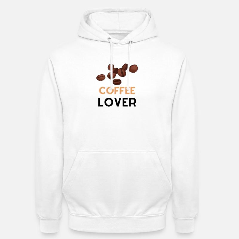 COFFEE LOVER - Unisex Hoodie - Weiß