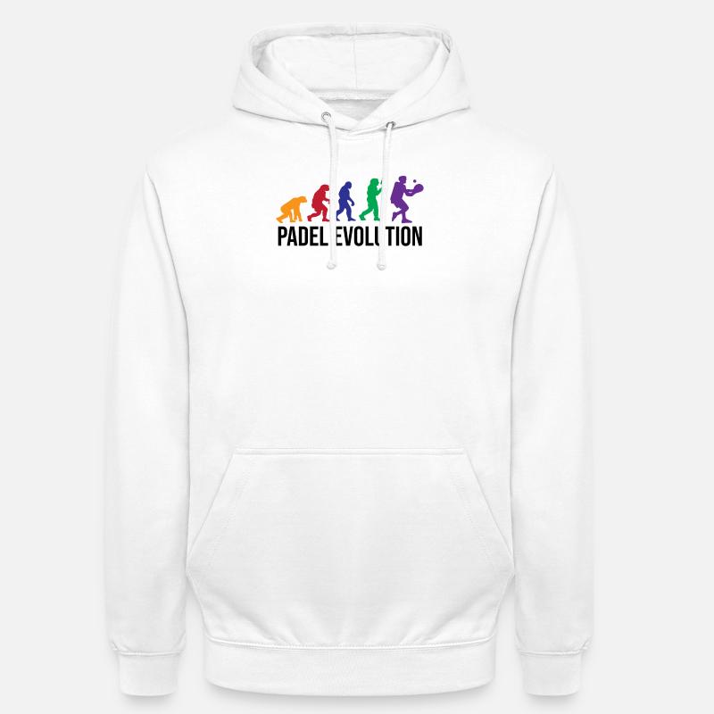 Padel Game Padel Evolution Sport Statement - Unisex Hoodie - white