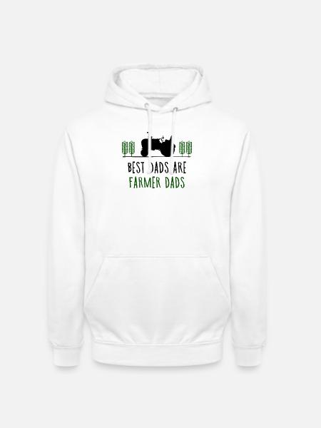 Déclaration de terrain Véhicule tracteur Véhicule à moteur - Sweat-shirt à capuche unisexe - blanc