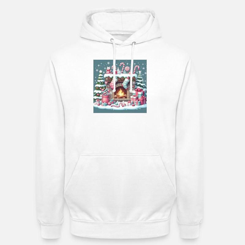 Weihnachts Design 5 - Unisex Hoodie - Weiß