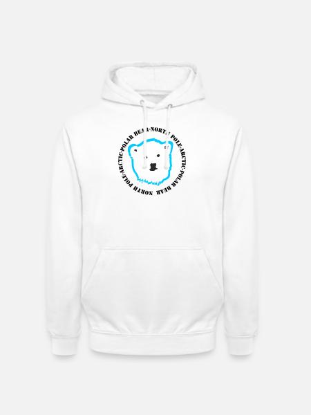 Eisbär 4 - Unisex Hoodie - Weiß
