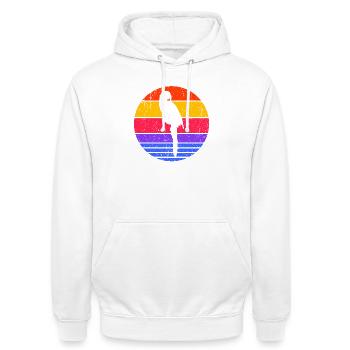 Bird Lover, Animal, Parrot, Pet, Animal Lover - Unisex Hoodie - white - Front - AI Model Male 185 dark (185cm) & AI Model Female 172 dark (172cm)