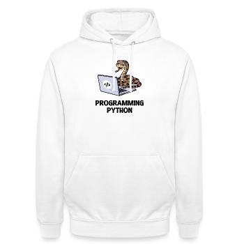 Developer Funny Sayings Programmer Computer - Unisex Hoodie - white - Front - AI Model Male 185 dark (185cm) & AI Model Female 172 dark (172cm)