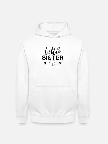 Kleine Schwester - Unisex Hoodie - Weiß