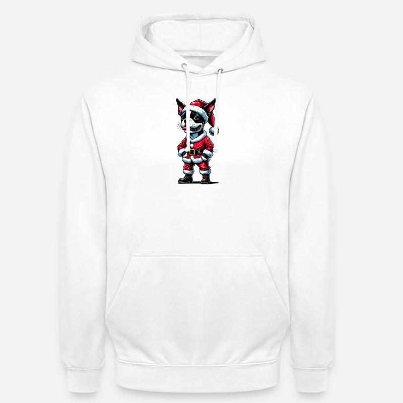 Bostie Weihnachtsmann - Unisex Hoodie - Weiß