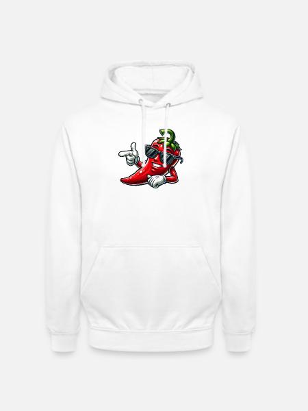 Cool chili - Unisex Hoodie - white