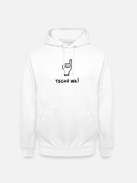 Aachen - Tschö wa! - Unisex Hoodie - Weiß