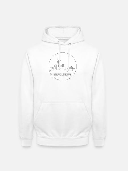 Teufelsberg Berlin - Unisex Hoodie - white