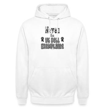 Nephew In One Copy - Unisex Hoodie - white - Front - AI Model Male 185 dark (185cm) & AI Model Female 172 dark (172cm)