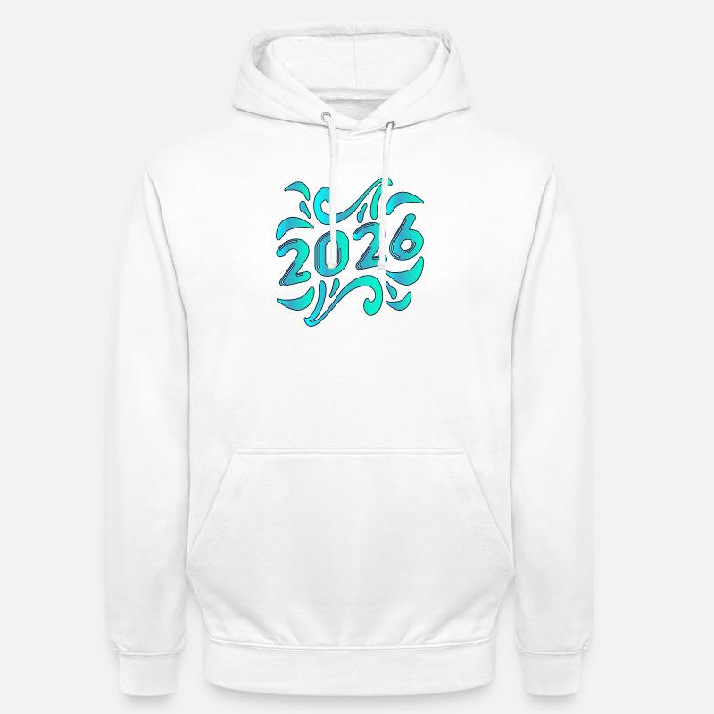 VUOSI 2026 - Unisex-huppari - valkoinen